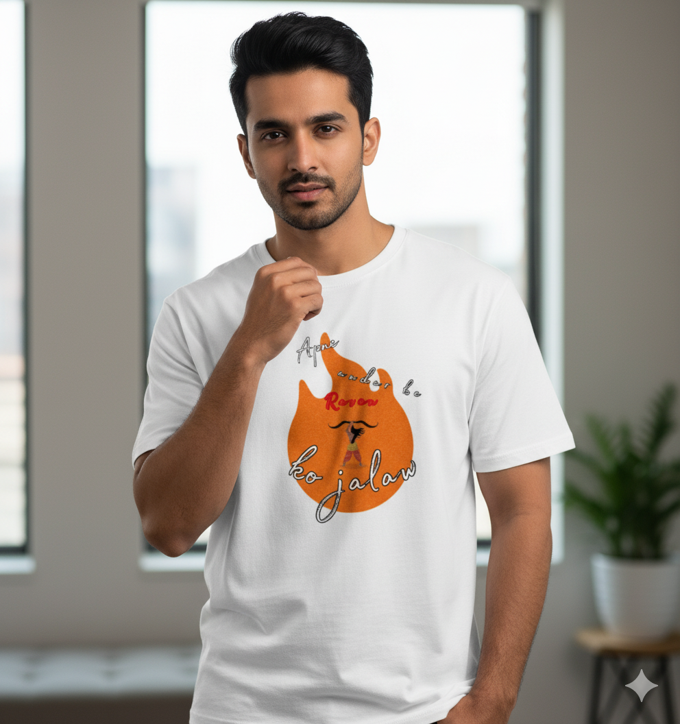 Apne andar ke ravan-Unisex Oversized T-Shirt