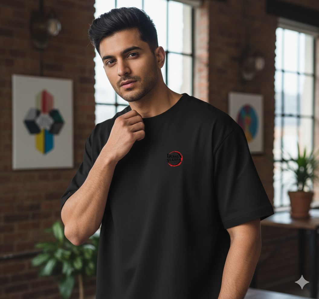 Demon slayer-Unisex Oversized T-Shirt