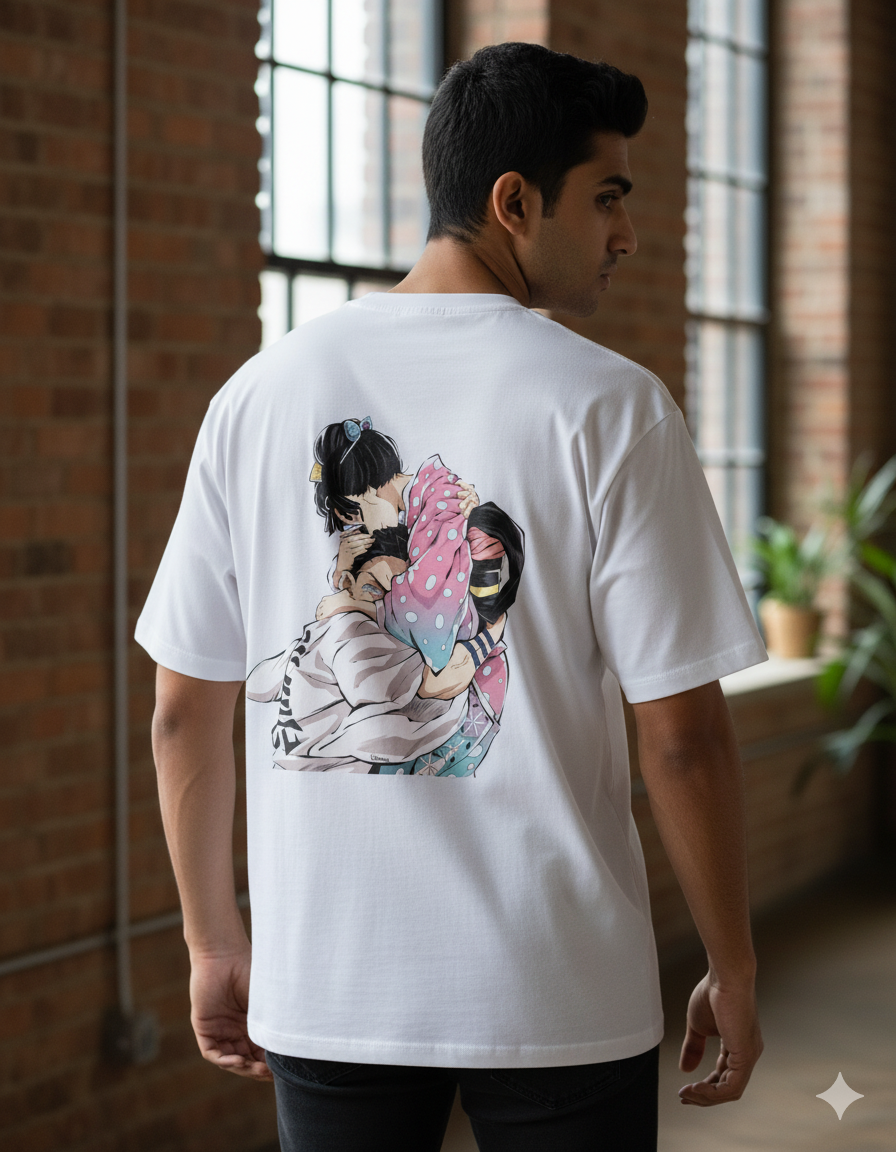 Akaza x koyuki-Unisex Oversized T-Shirt