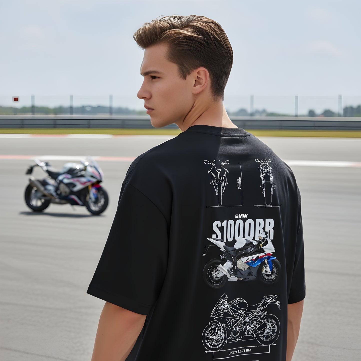 Bmw s1000rr-Unisex Oversized T-Shirt