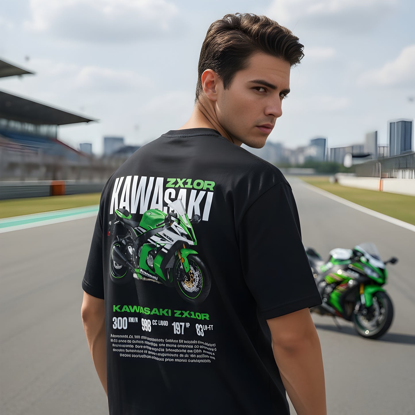 Kawasaki-Unisex Oversized T-Shirt