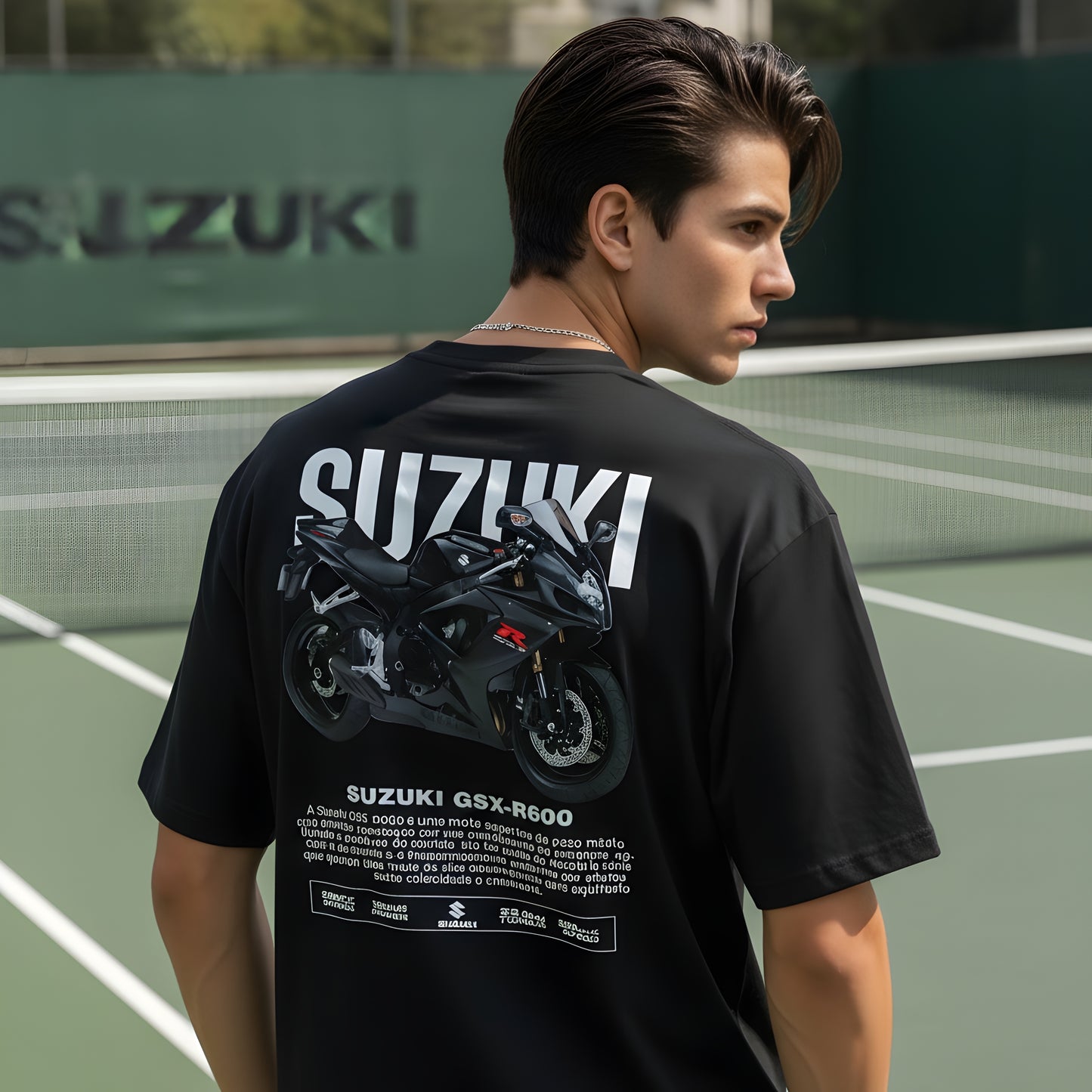 Suzuki-Unisex Oversized T-Shirt