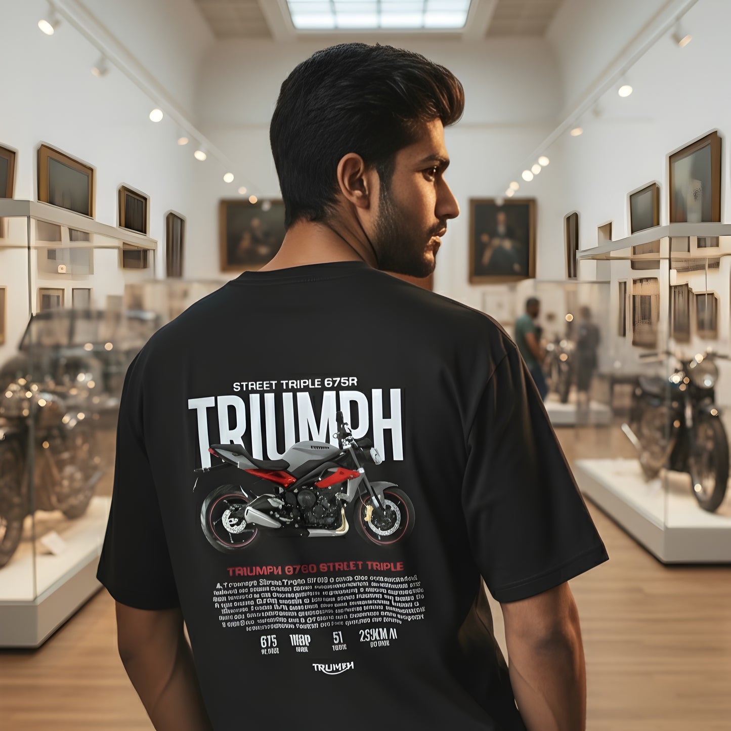 Triumph-Unisex Oversized T-Shirt