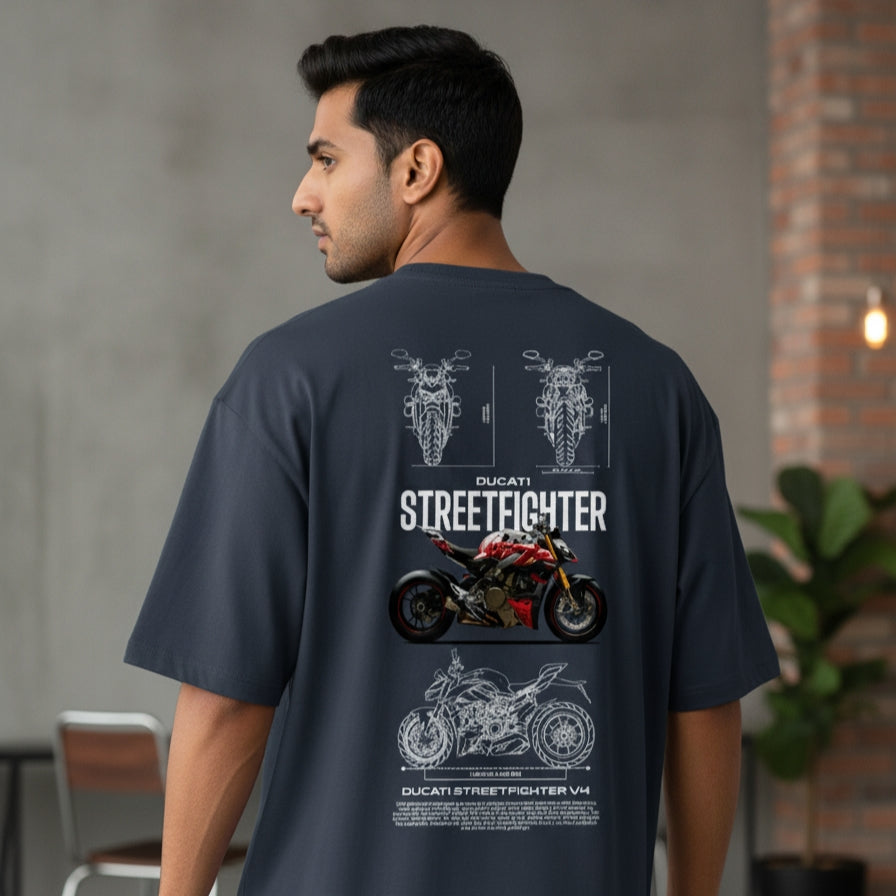Ducati streetfighter-Unisex Oversized T-Shirt