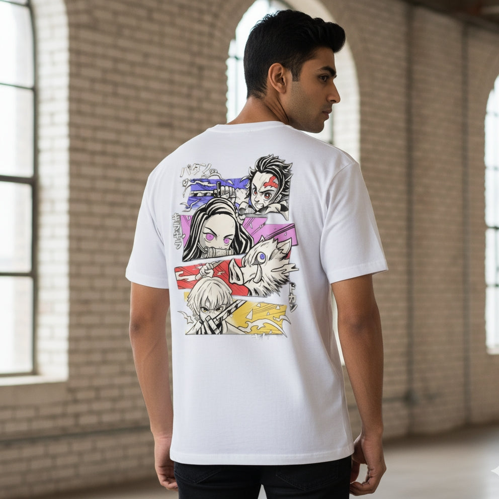 Demon slayer-Unisex Oversized T-Shirt