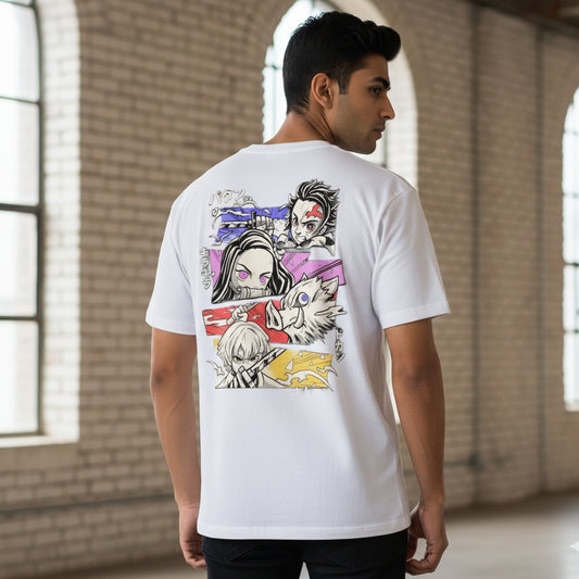 Demon slayer-Unisex Oversized T-Shirt
