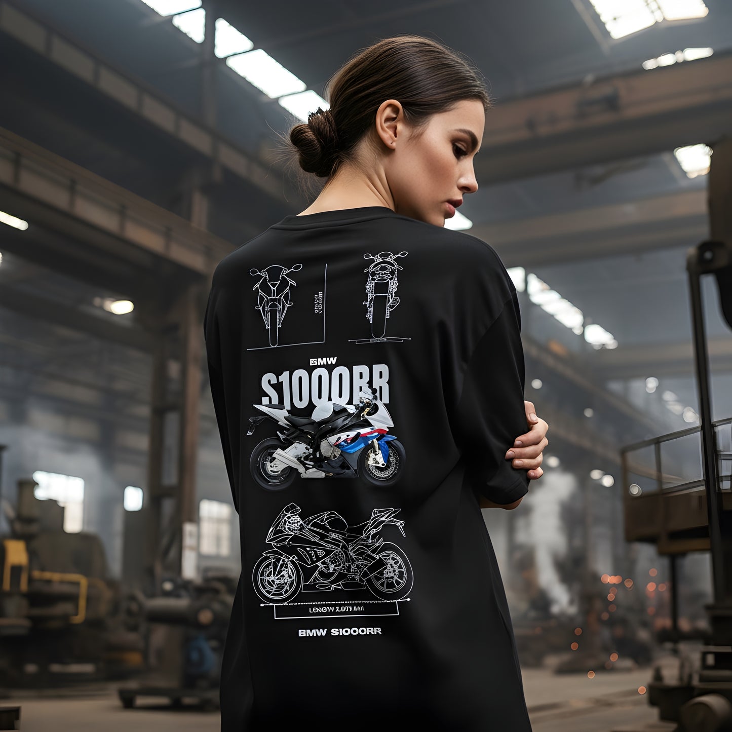 Bmw s1000rr-Unisex Oversized T-Shirt