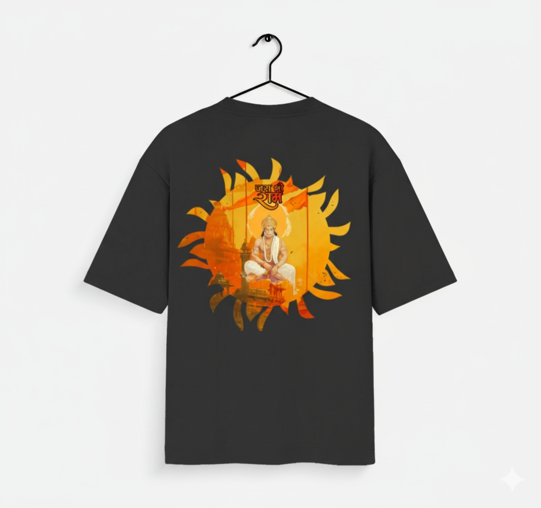 Hanuman ji-Unisex Oversized T-Shirt