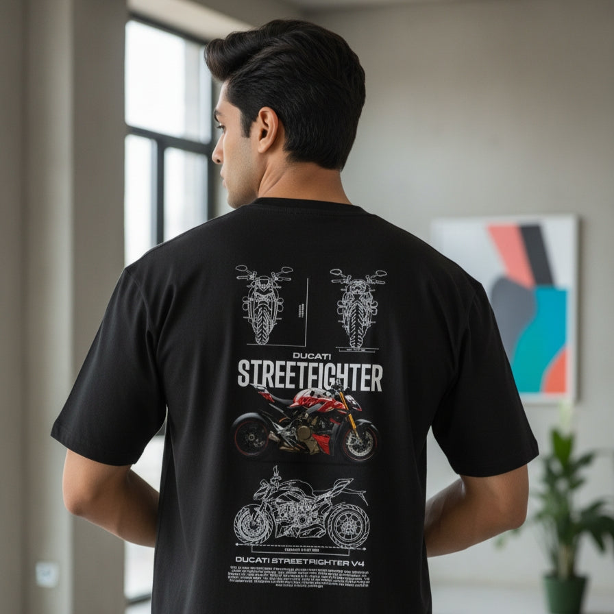 Ducati streetfighter-Unisex Oversized T-Shirt