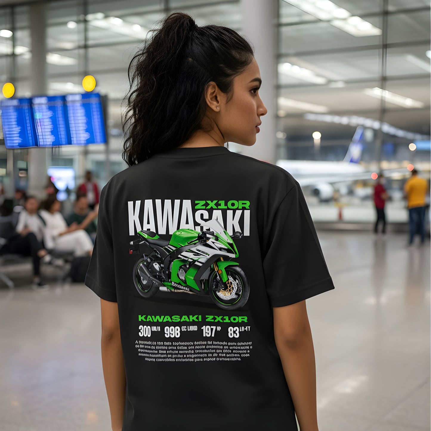 Kawasaki-Unisex Oversized T-Shirt