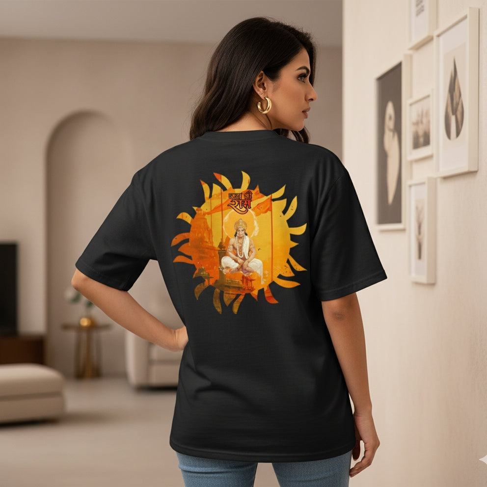 Hanuman ji-Unisex Oversized T-Shirt
