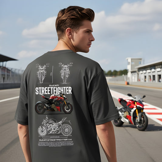 Ducati streetfighter-Unisex Oversized T-Shirt