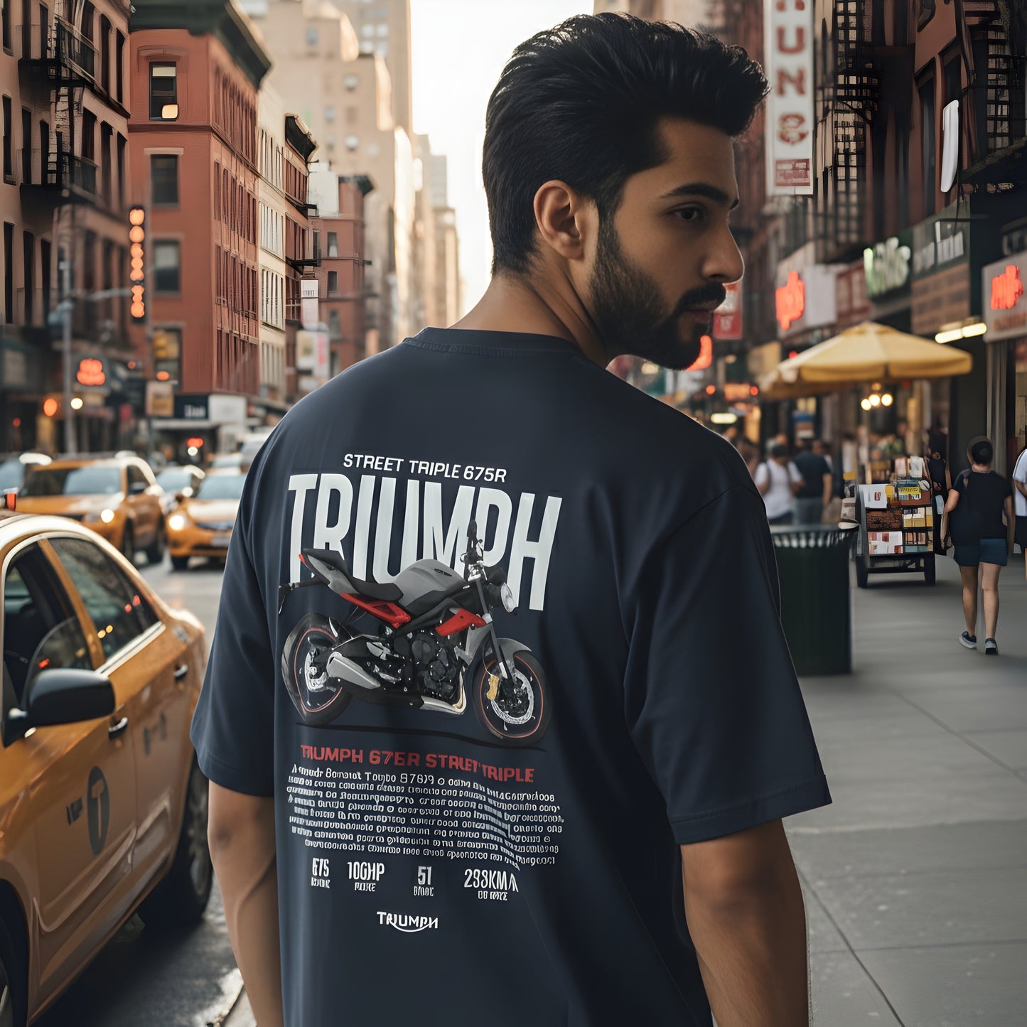 Triumph-Unisex Oversized T-Shirt