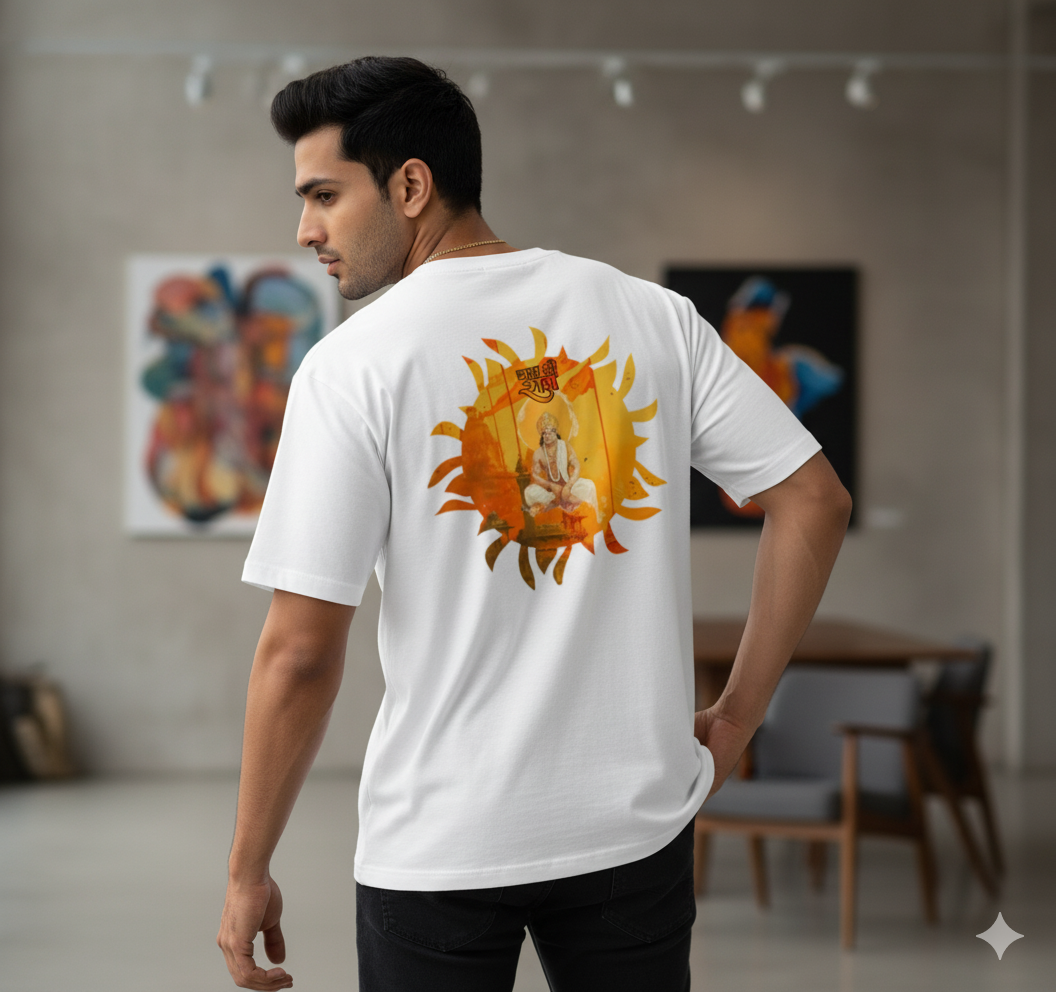 Hanuman ji-Unisex Oversized T-Shirt