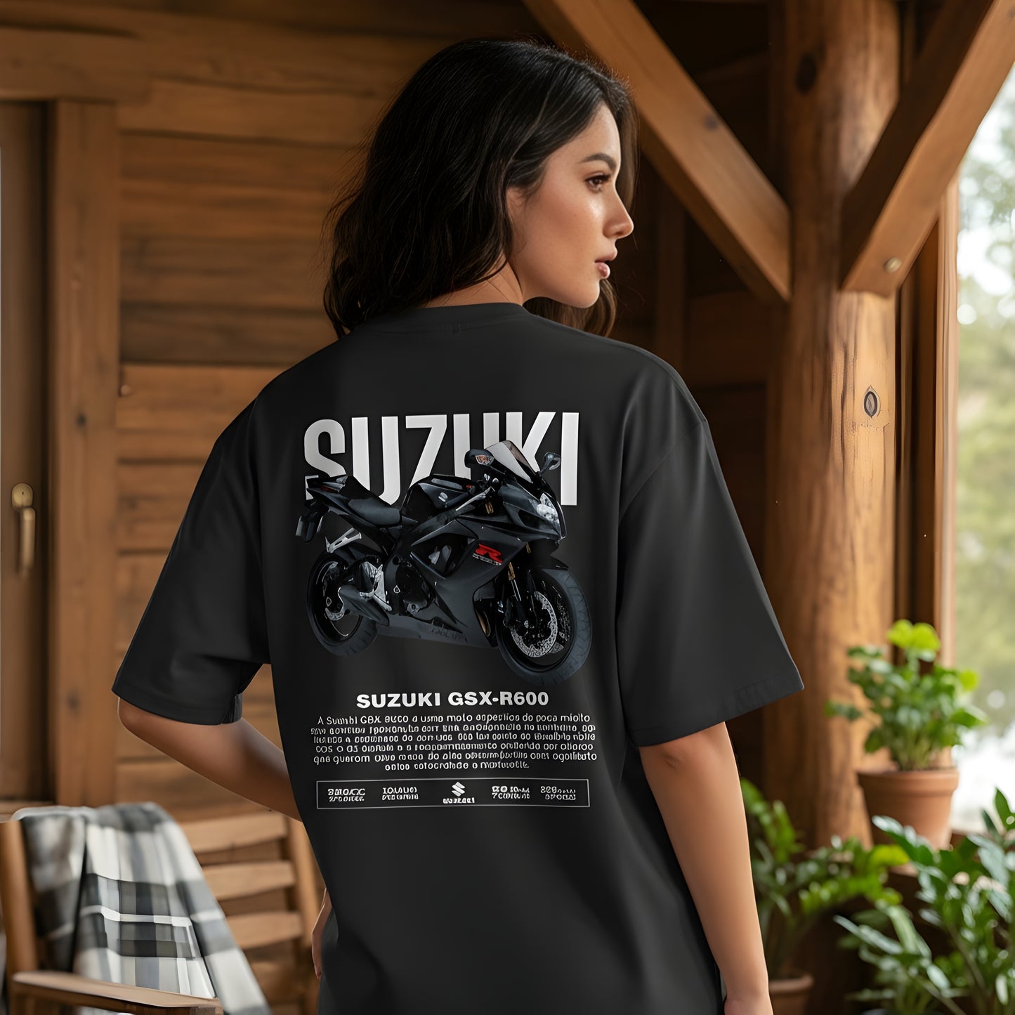 Suzuki-Unisex Oversized T-Shirt