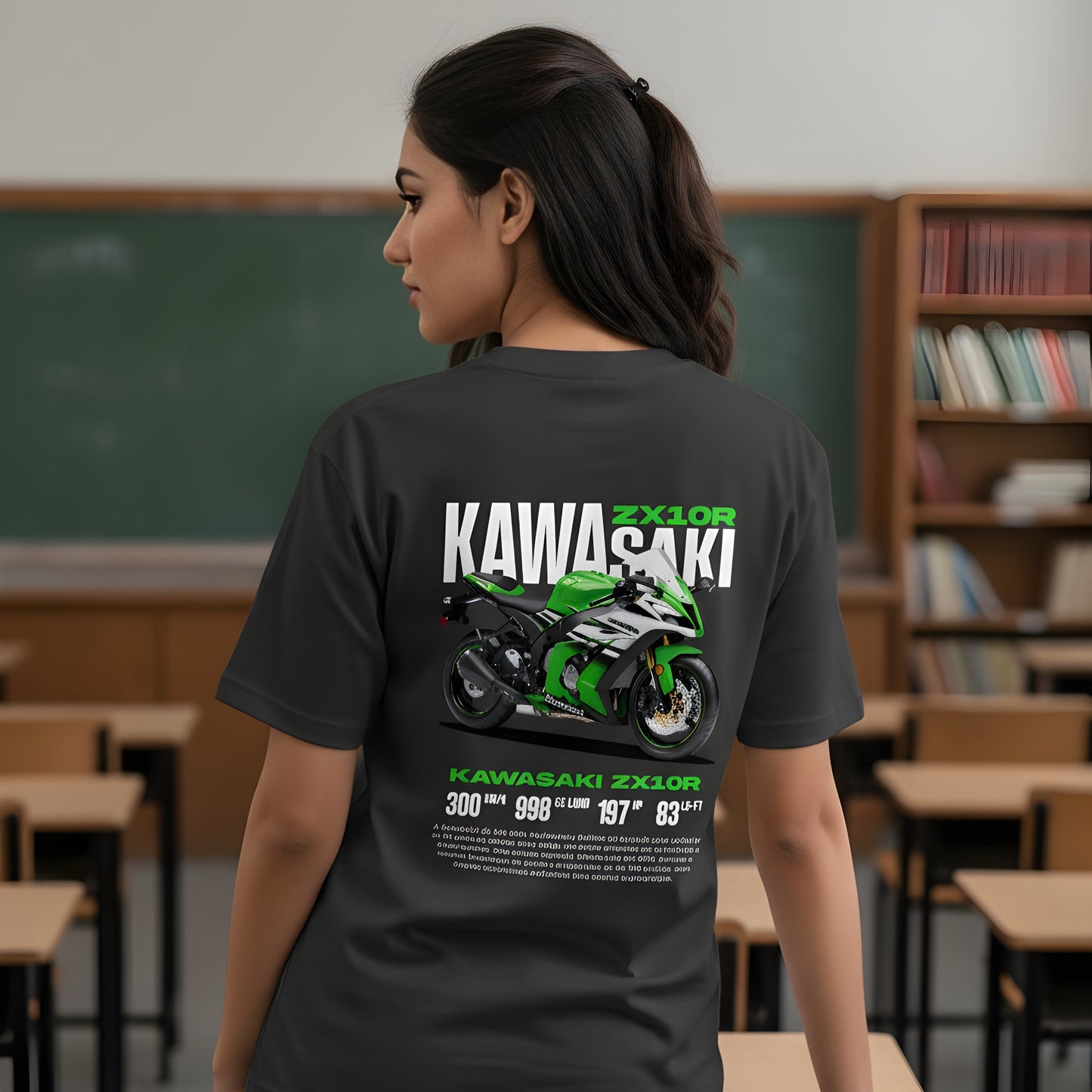 Kawasaki-Unisex Oversized T-Shirt